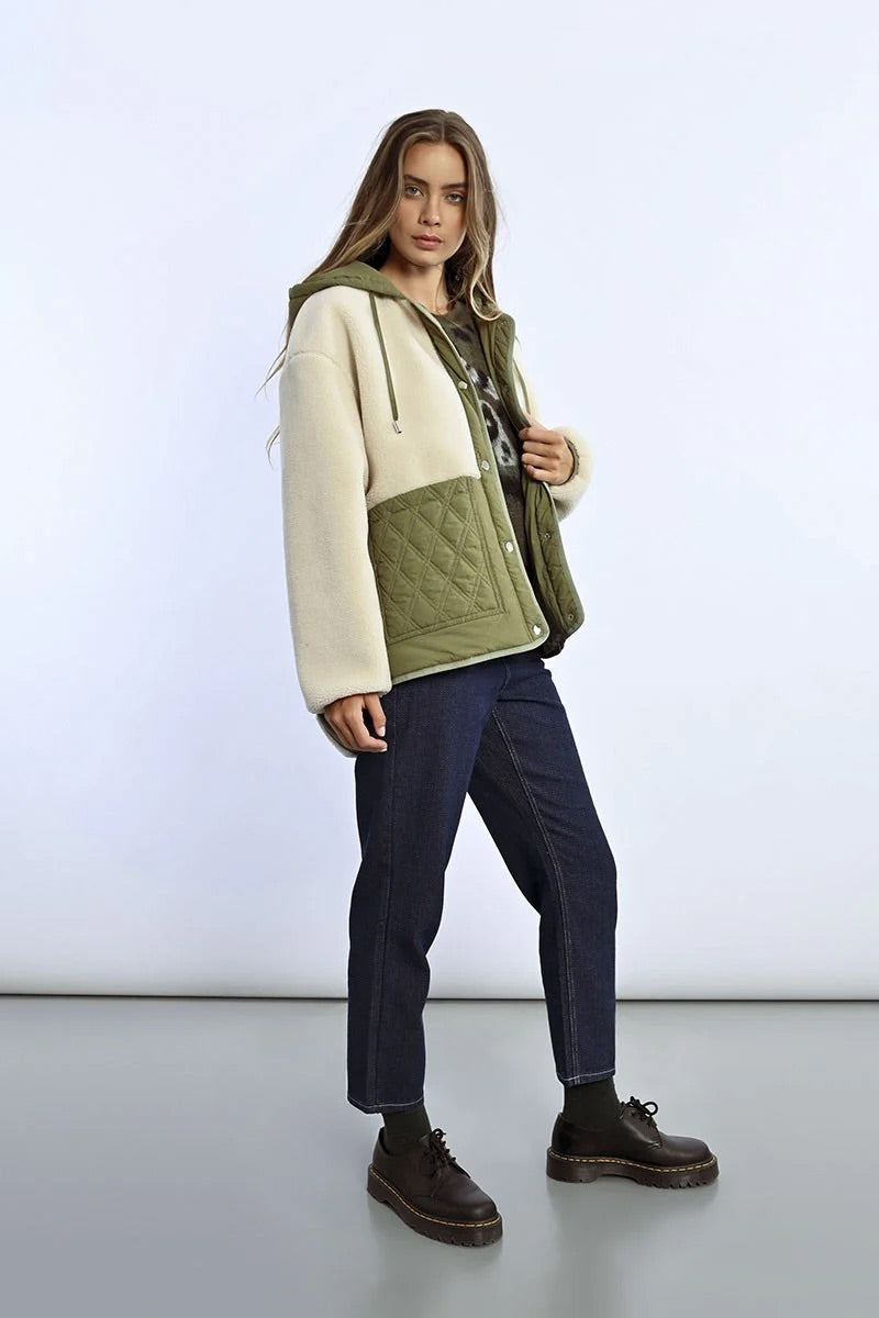 Baltic Hooded Woven Jacket II Brunettes