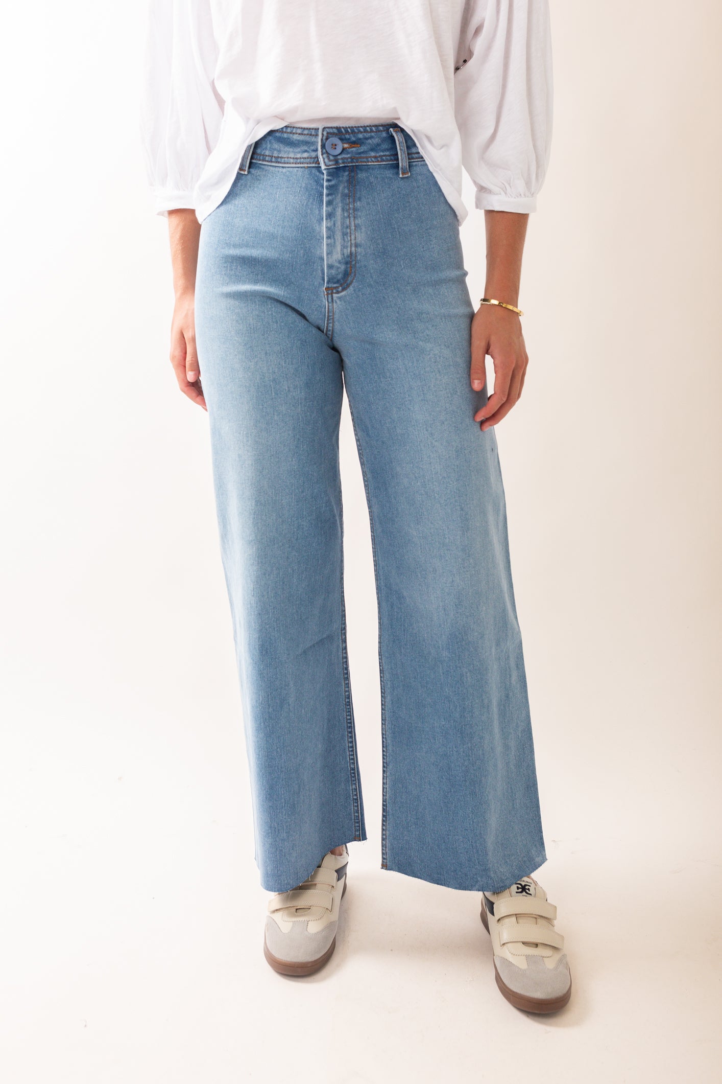 Mae Wide Leg Denim Pants – II Brunettes